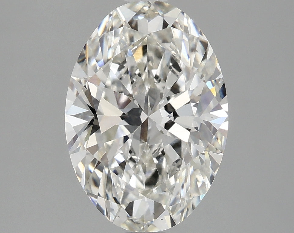 OROLEV Lab Grown Diamond Oval 2.53 Carats - Certification No.762542270