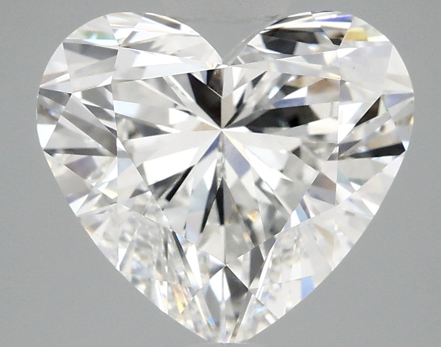 OROLEV Lab Grown Diamond Heart 4.02 Carats - Certification No.719538553