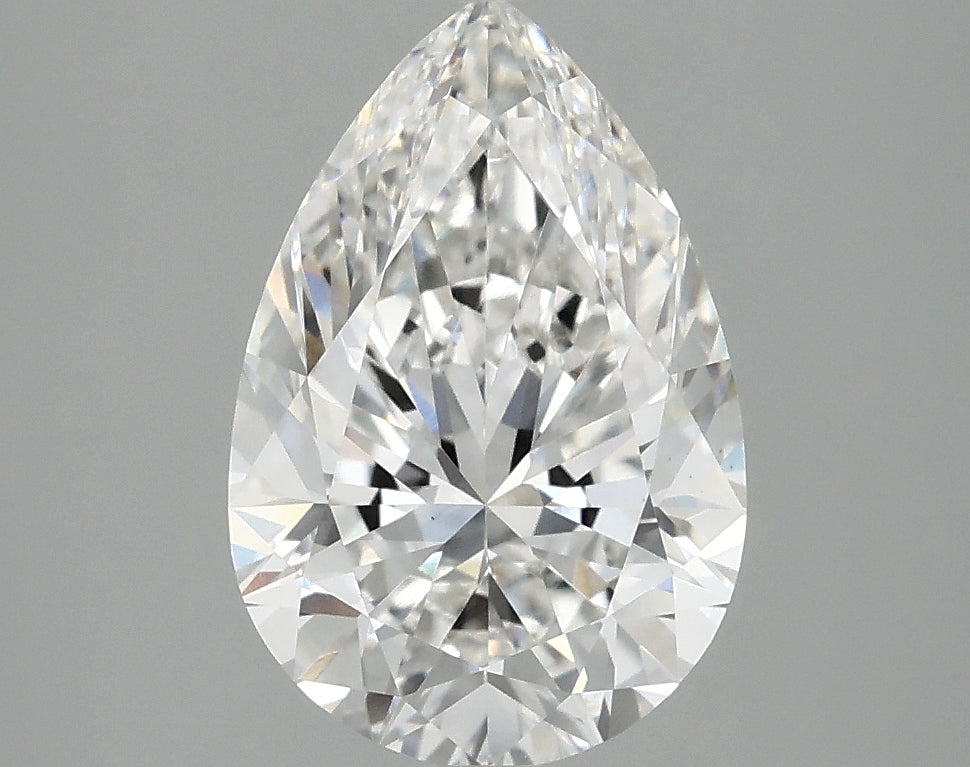 OROLEV Lab Grown Diamond Pear 2.59 Carats - Certification No.754573983