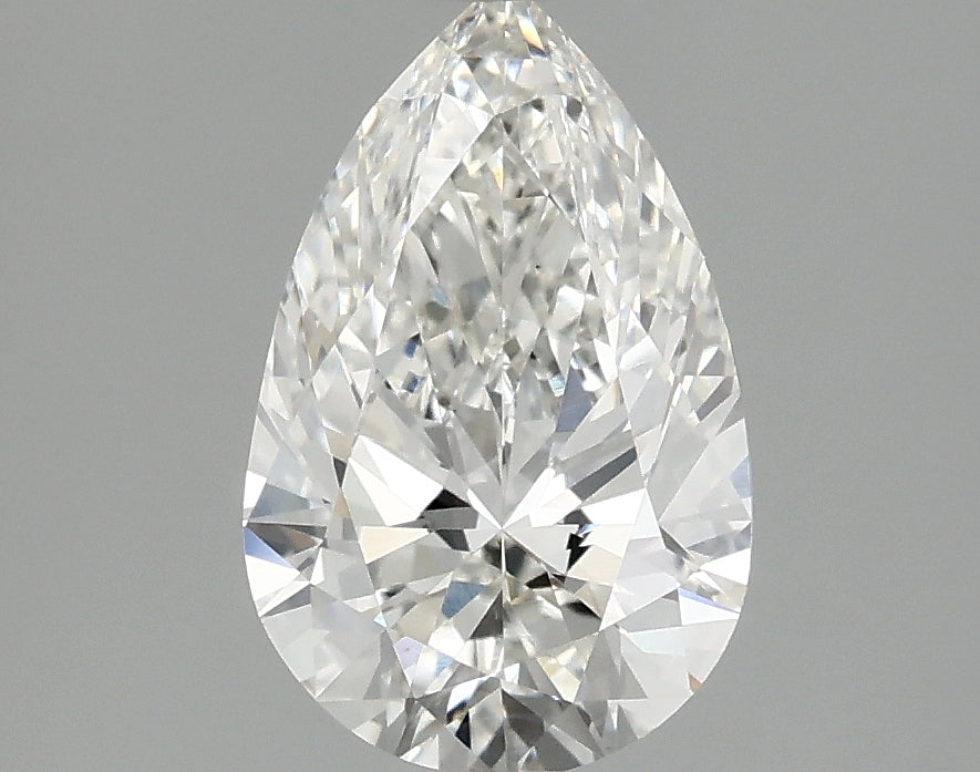 OROLEV Lab Grown Diamond Pear 1.59 Carats - Certification No.746509403