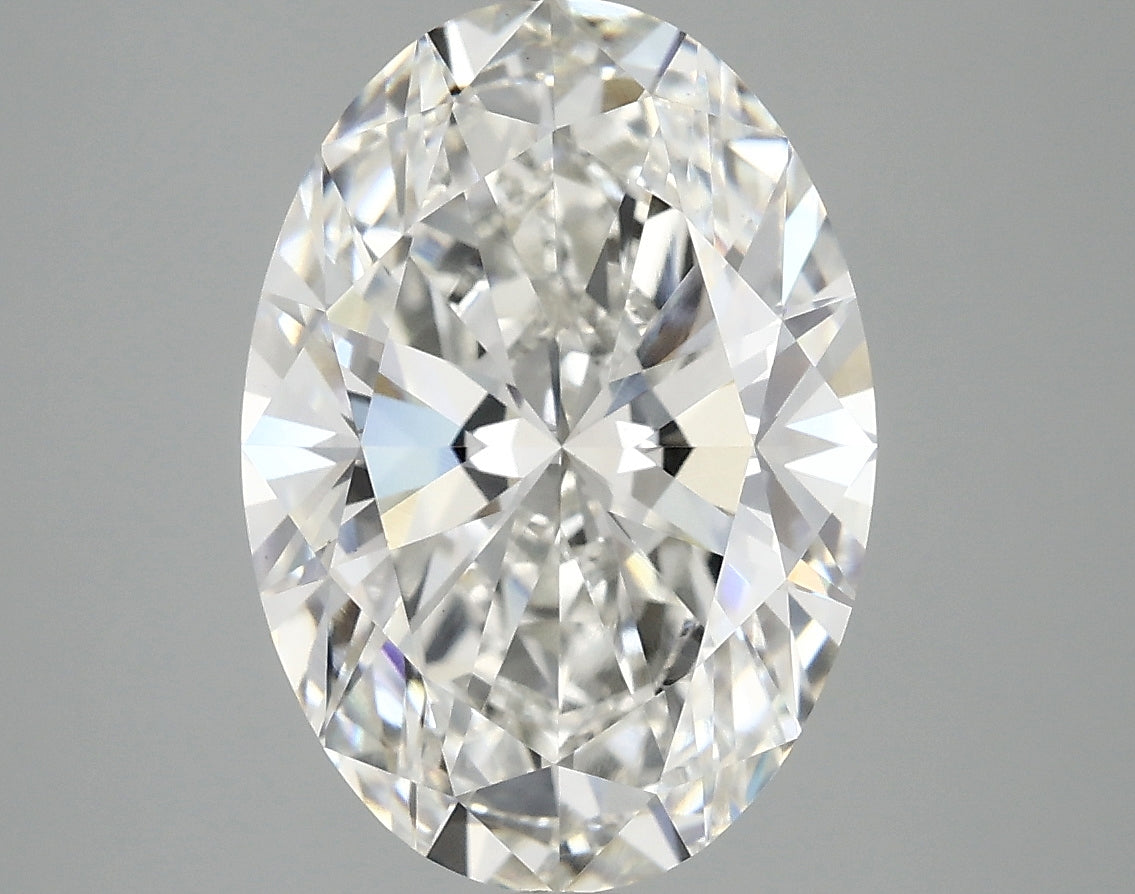 OROLEV Lab Grown Diamond Oval 4.02 Carats - Certification No.787649537