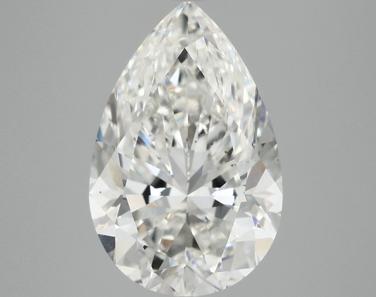 OROLEV Lab Grown Diamond Pear 5.04 Carats - Certification No.798613705
