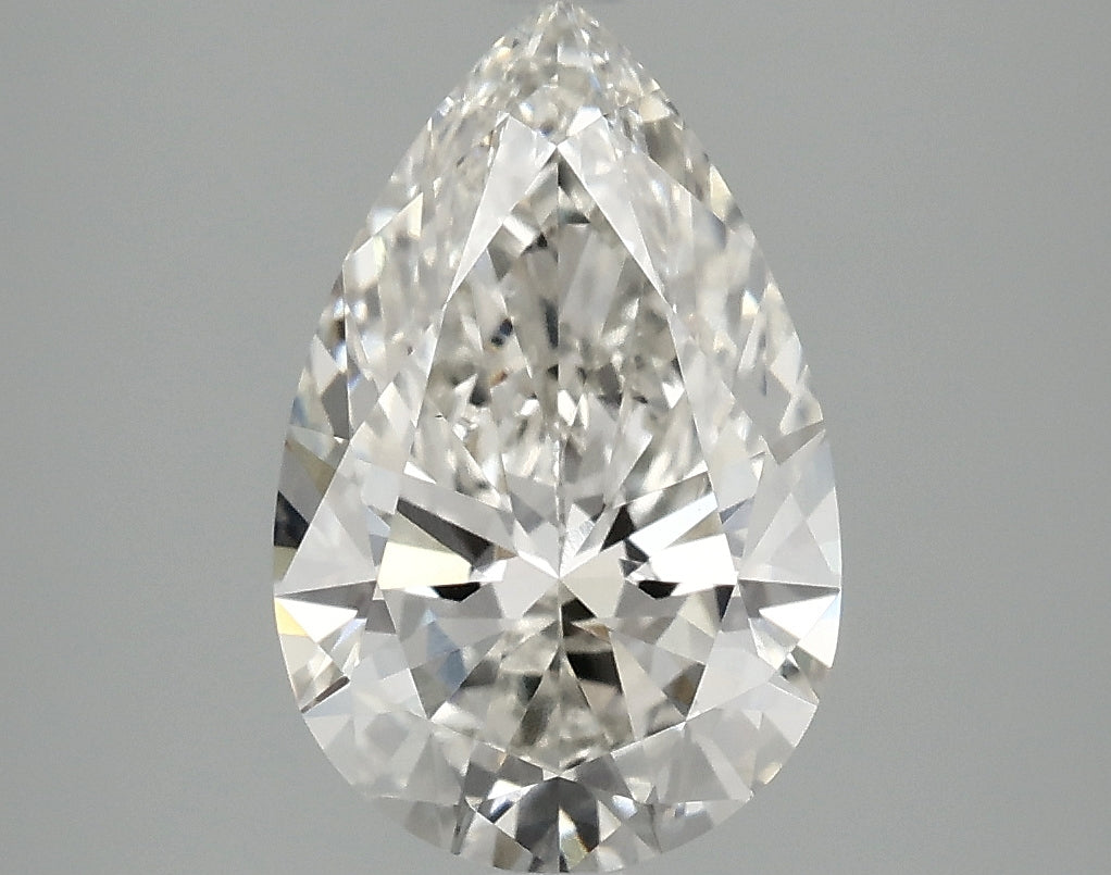 OROLEV Lab Grown Diamond Pear 2.51 Carats - Certification No.776681527