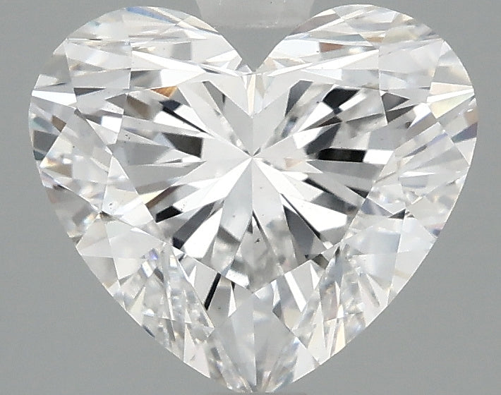 OROLEV Lab Grown Diamond Heart 2.58 Carats - Certification No.715573386
