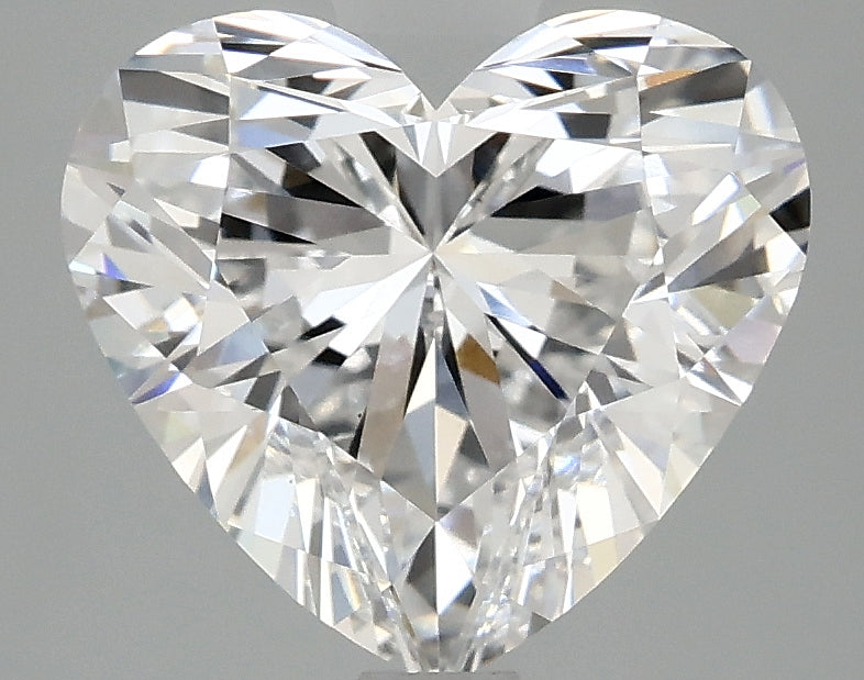 OROLEV Lab Grown Diamond Heart 2.98 Carats - Certification No.704573329