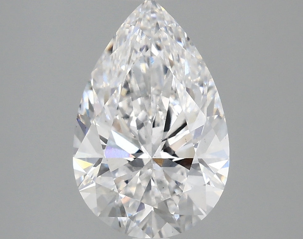 OROLEV Lab Grown Diamond Pear 2.51 Carats - Certification No.770667687