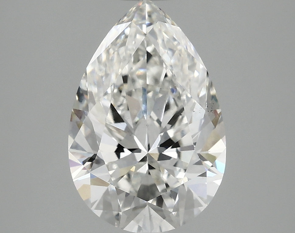 OROLEV Lab Grown Diamond Pear 2.59 Carats - Certification No.779609912