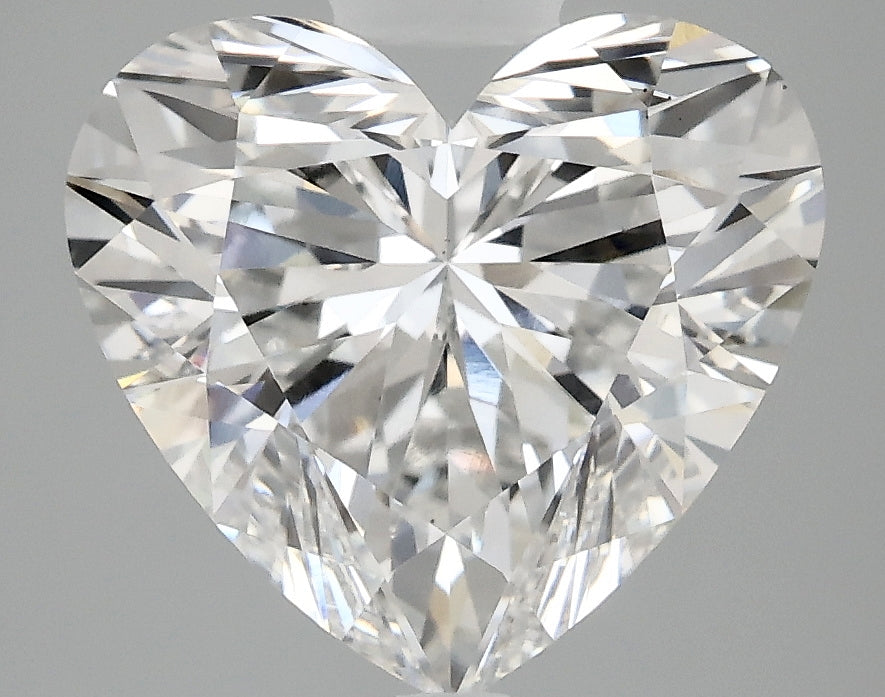 OROLEV Lab Grown Diamond Heart 4.08 Carats - Certification No.720503299
