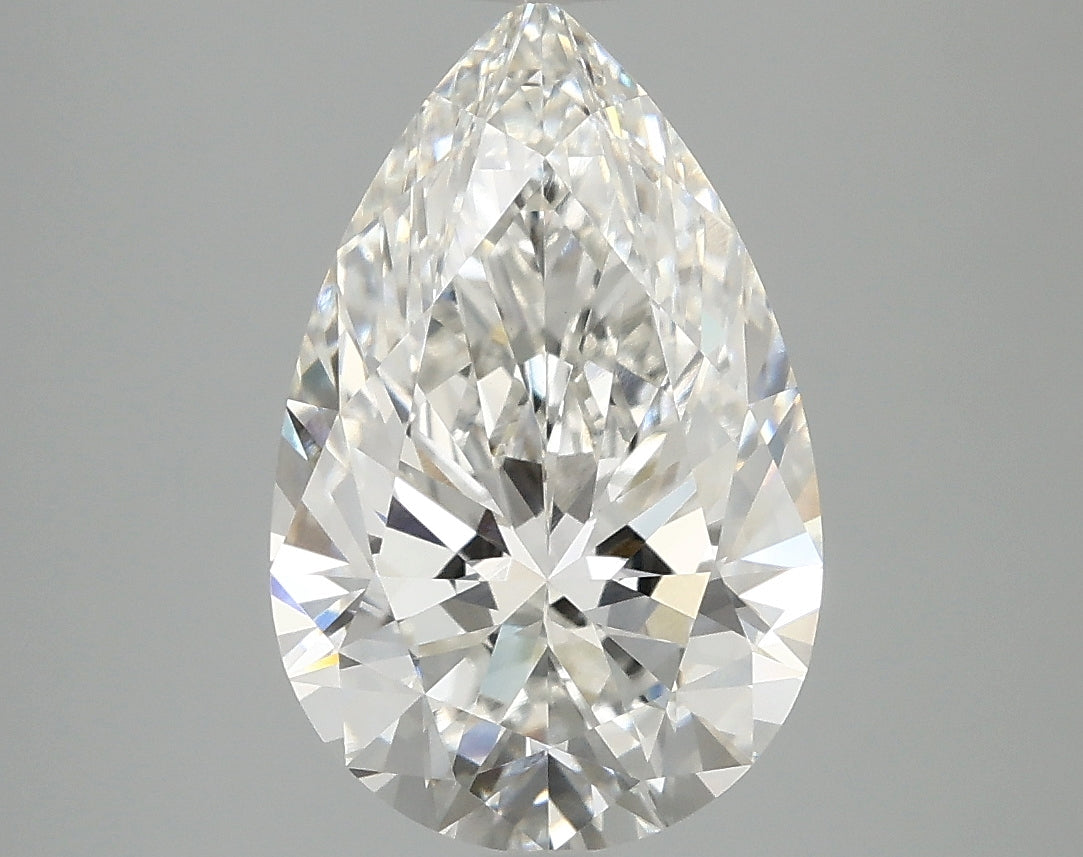 OROLEV Lab Grown Diamond Pear 3.09 Carats - Certification No.743510860