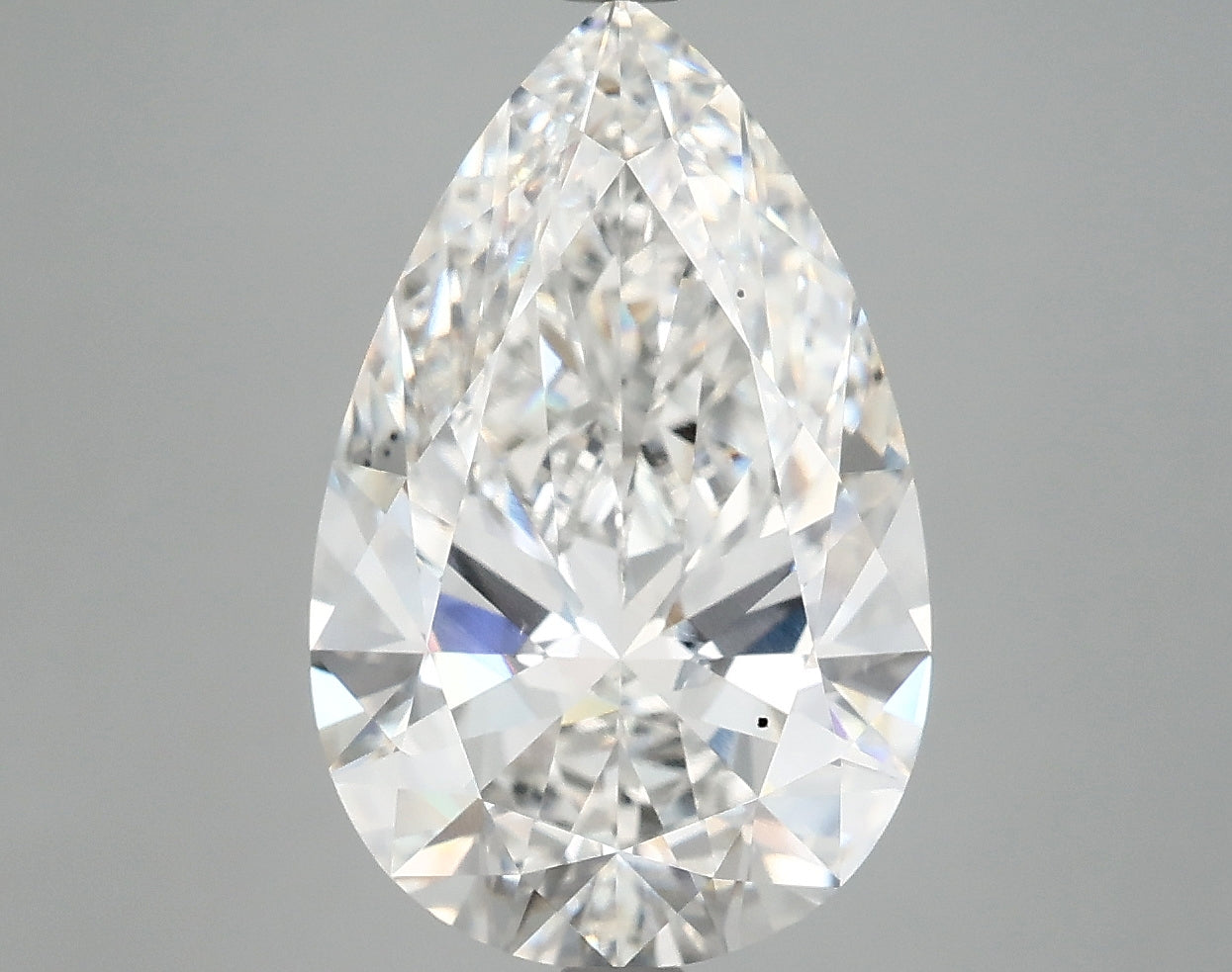 OROLEV Lab Grown Diamond Pear 4.86 Carats - Certification No.768604391