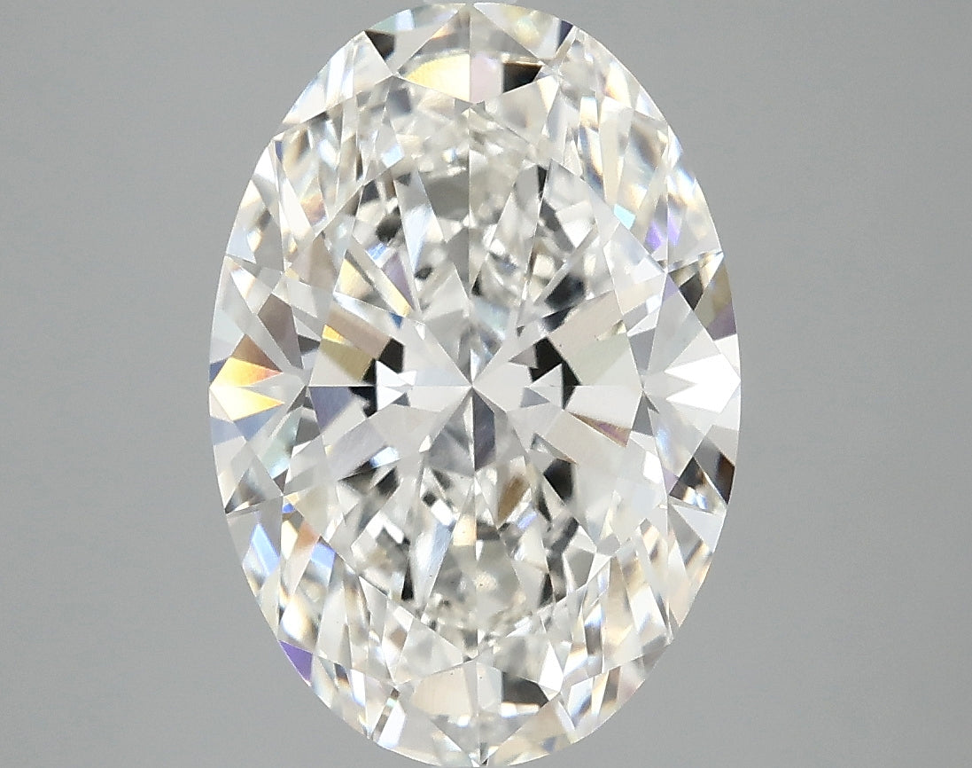 OROLEV Lab Grown Diamond Oval 4.1 Carats - Certification No.798605844