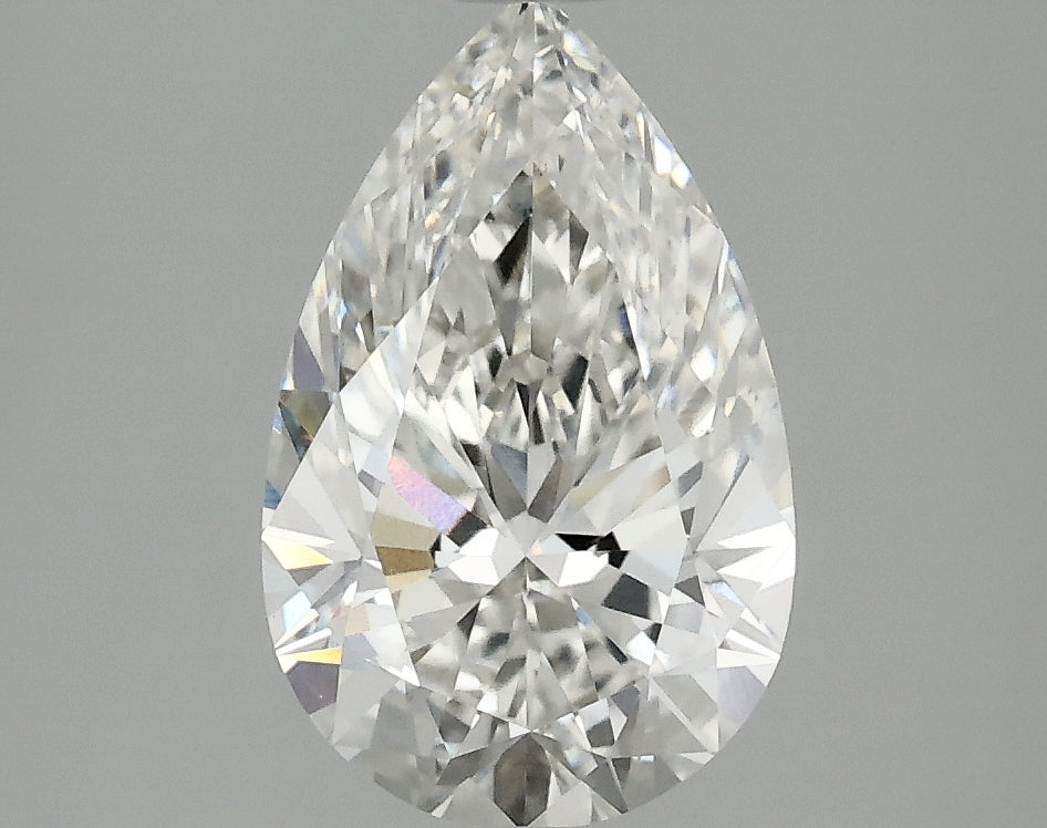 OROLEV Lab Grown Diamond Pear 2.1 Carats - Certification No.776688678