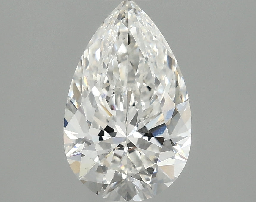 OROLEV Lab Grown Diamond Pear 1.6 Carats - Certification No.797654945