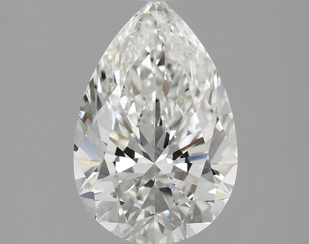 OROLEV Lab Grown Diamond Pear 1.59 Carats - Certification No.788650313