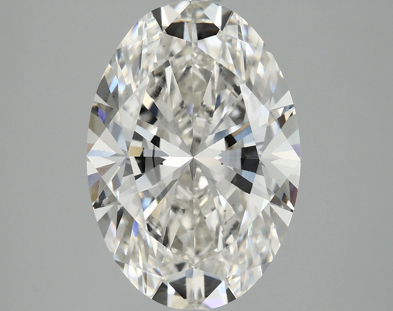 OROLEV Lab Grown Diamond Oval 4.08 Carats - Certification No.795655602