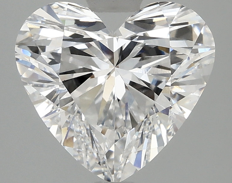 OROLEV Lab Grown Diamond Heart 2.96 Carats - Certification No.707513416