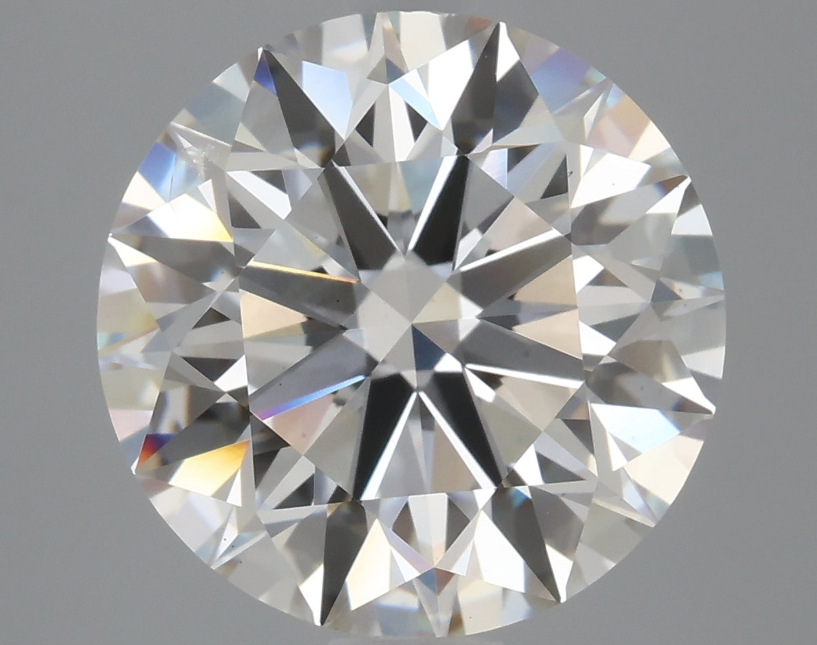 OROLEV Lab Grown Diamond Round Brilliant 3.9 Carats - Certification No.627407158
