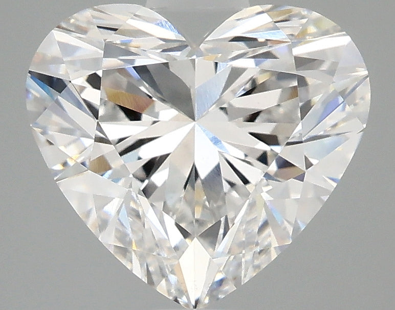 OROLEV Lab Grown Diamond Heart 3.1 Carats - Certification No.712562897