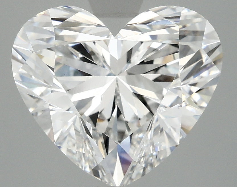 OROLEV Lab Grown Diamond Heart 4.06 Carats - Certification No.710548689