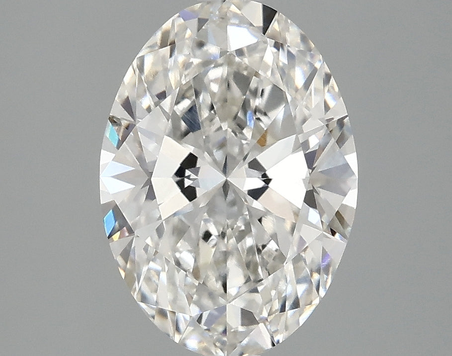 OROLEV Lab Grown Diamond Oval 2.51 Carats - Certification No.762539450
