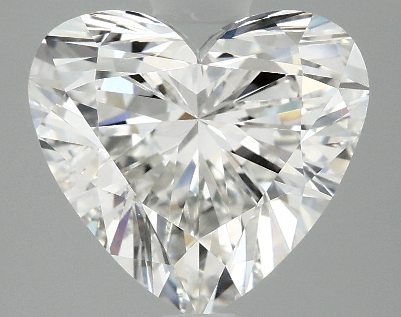 OROLEV Lab Grown Diamond Heart 3.05 Carats - Certification No.719501444