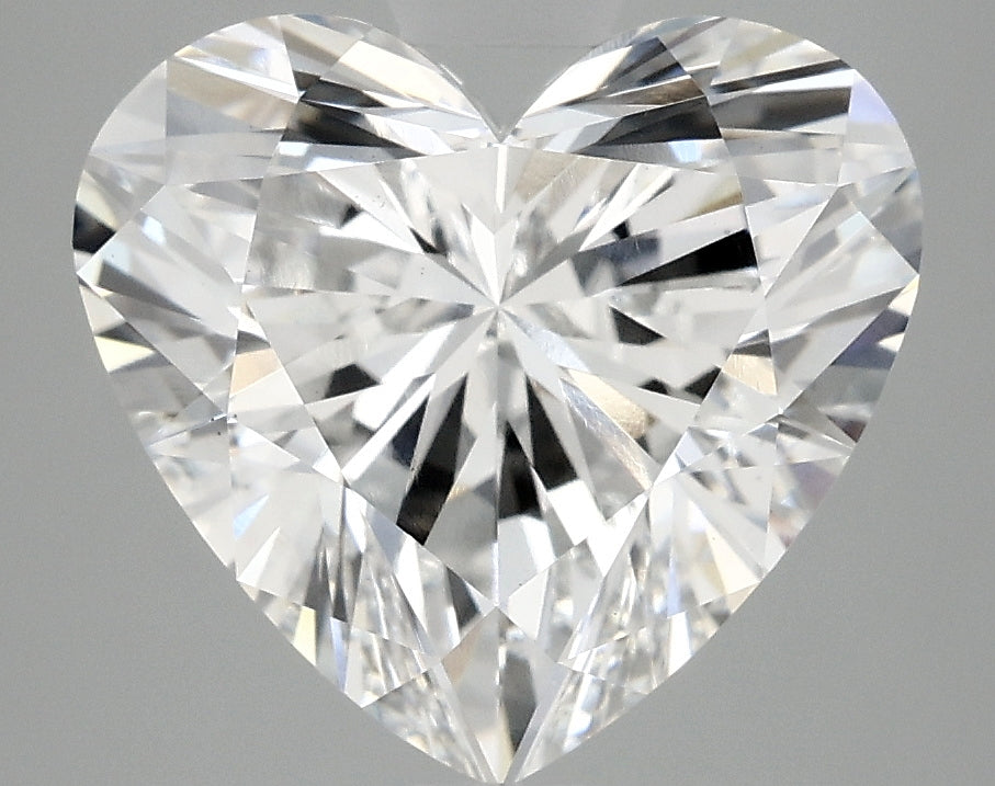 OROLEV Lab Grown Diamond Heart 4.04 Carats - Certification No.717524899