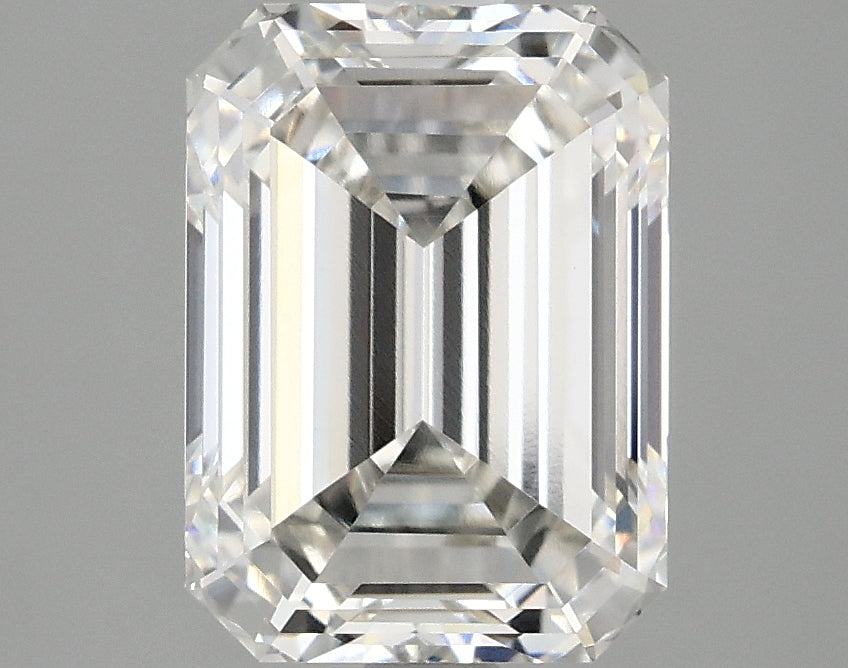 OROLEV Lab Grown Diamond Emerald 3.07 Carats - Certification No.752550940