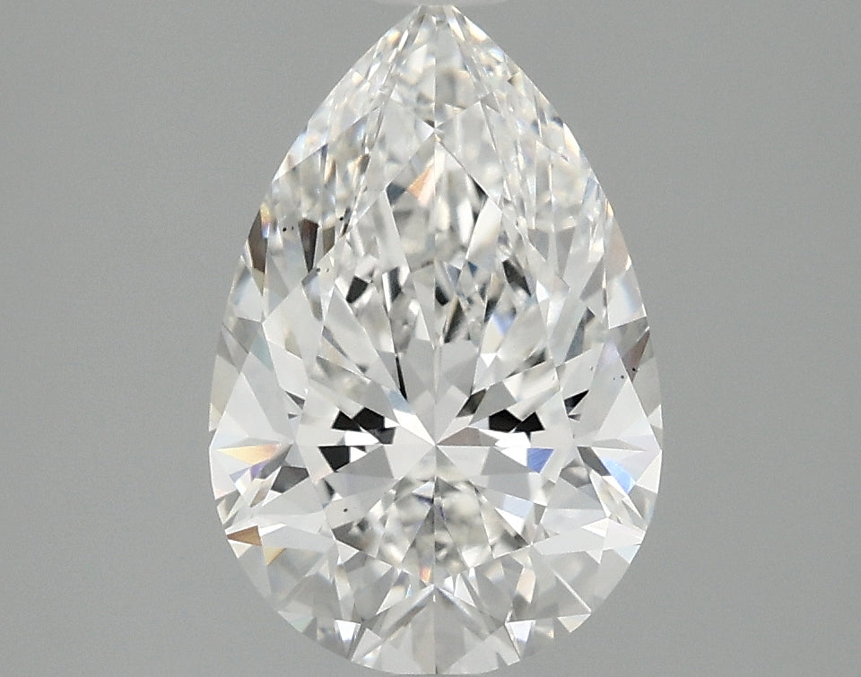 OROLEV Lab Grown Diamond Pear 2.57 Carats - Certification No.769640562