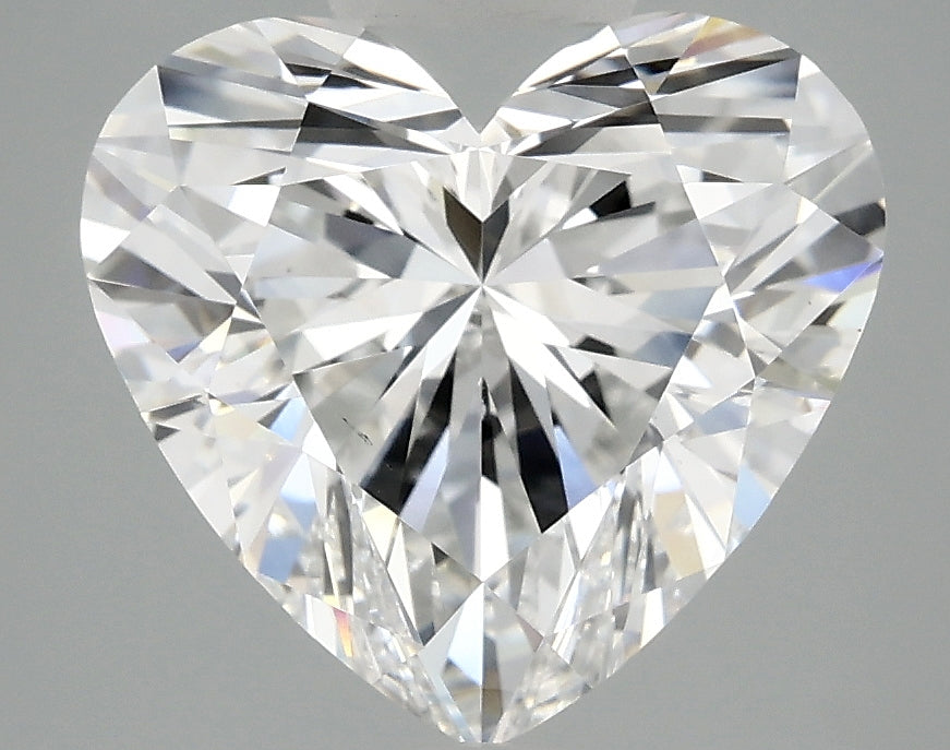 OROLEV Lab Grown Diamond Heart 4.09 Carats - Certification No.722579971