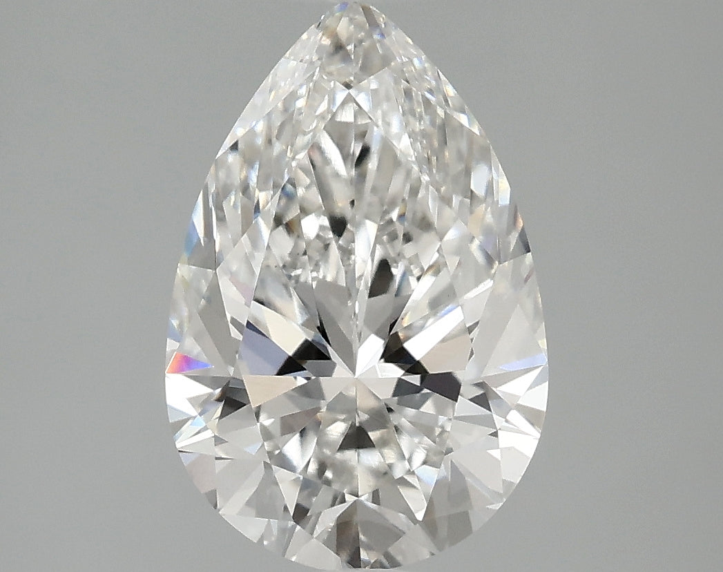 OROLEV Lab Grown Diamond Pear 2.1 Carats - Certification No.766602344