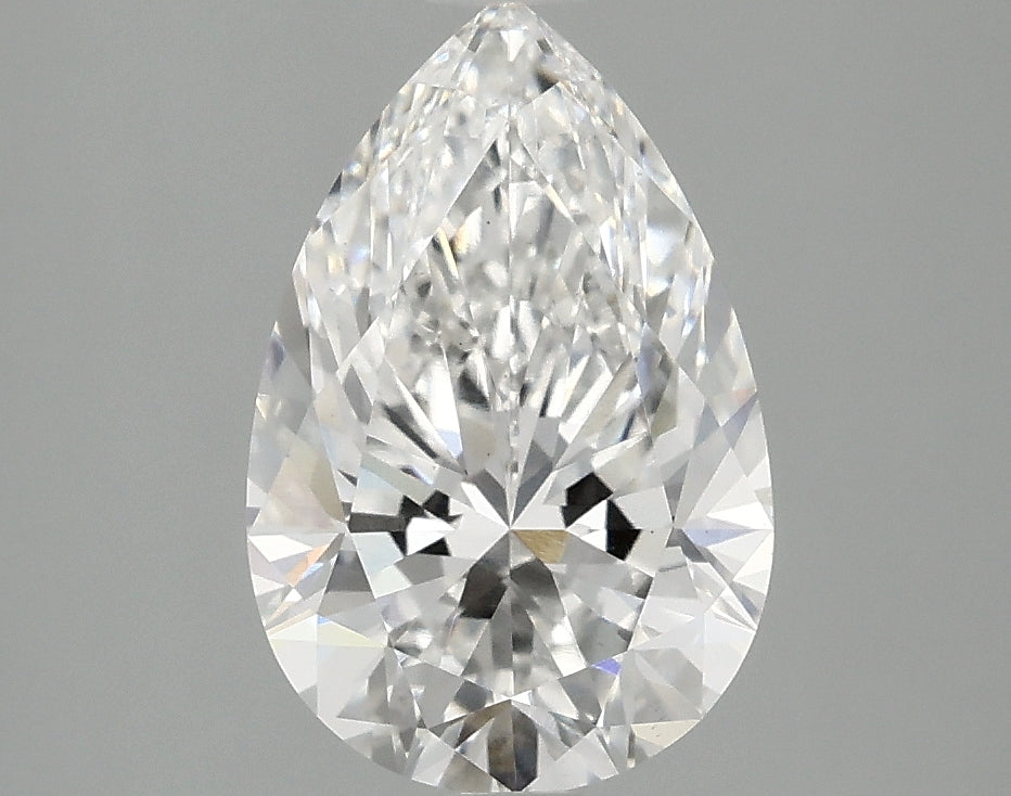 OROLEV Lab Grown Diamond Pear 2.1 Carats - Certification No.771630609