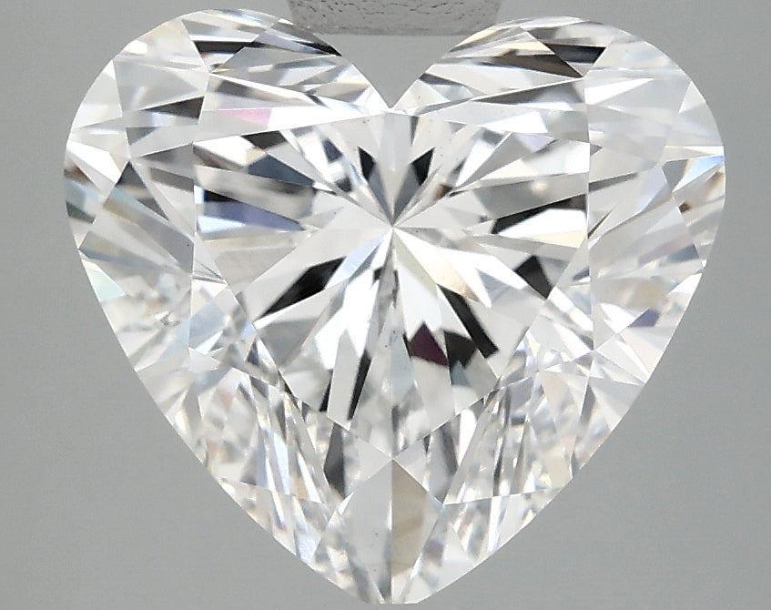 OROLEV Lab Grown Diamond Heart 4.08 Carats - Certification No.713540137