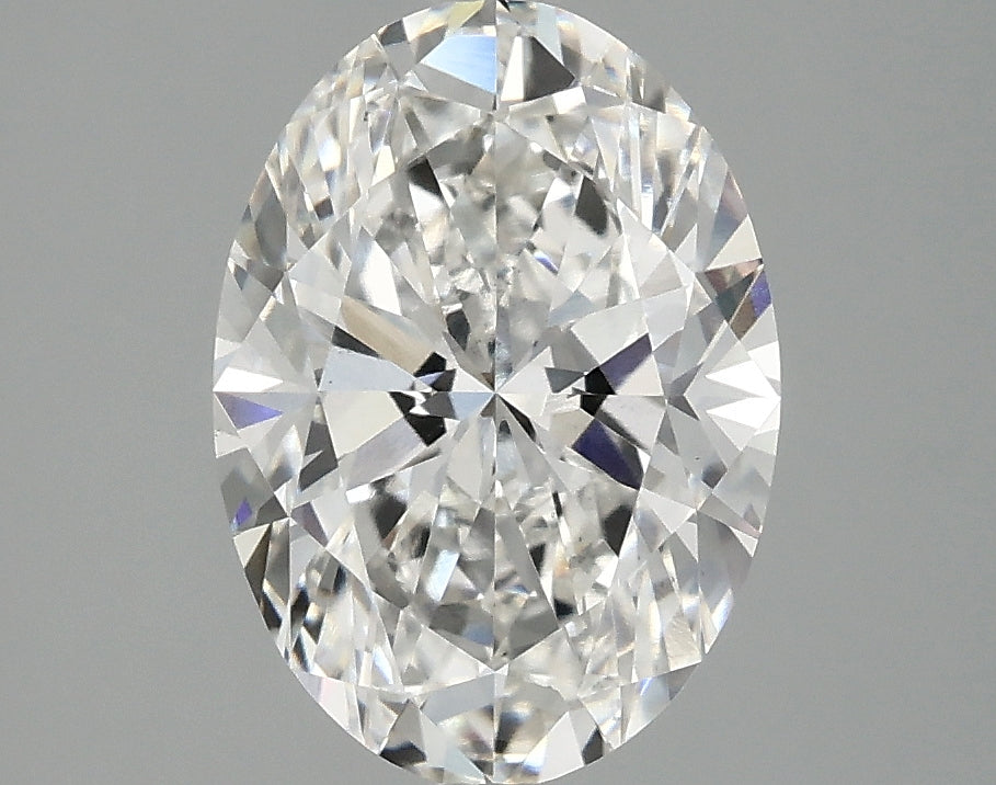OROLEV Lab Grown Diamond Oval 2.55 Carats - Certification No.762540744