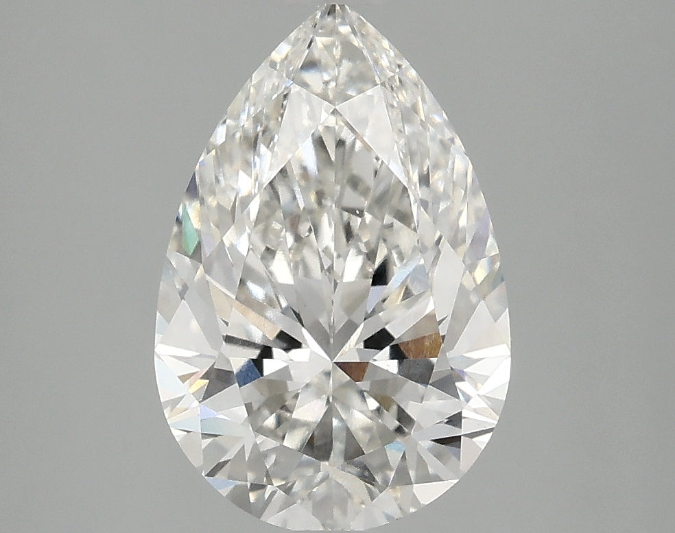 OROLEV Lab Grown Diamond Pear 2.59 Carats - Certification No.769638488