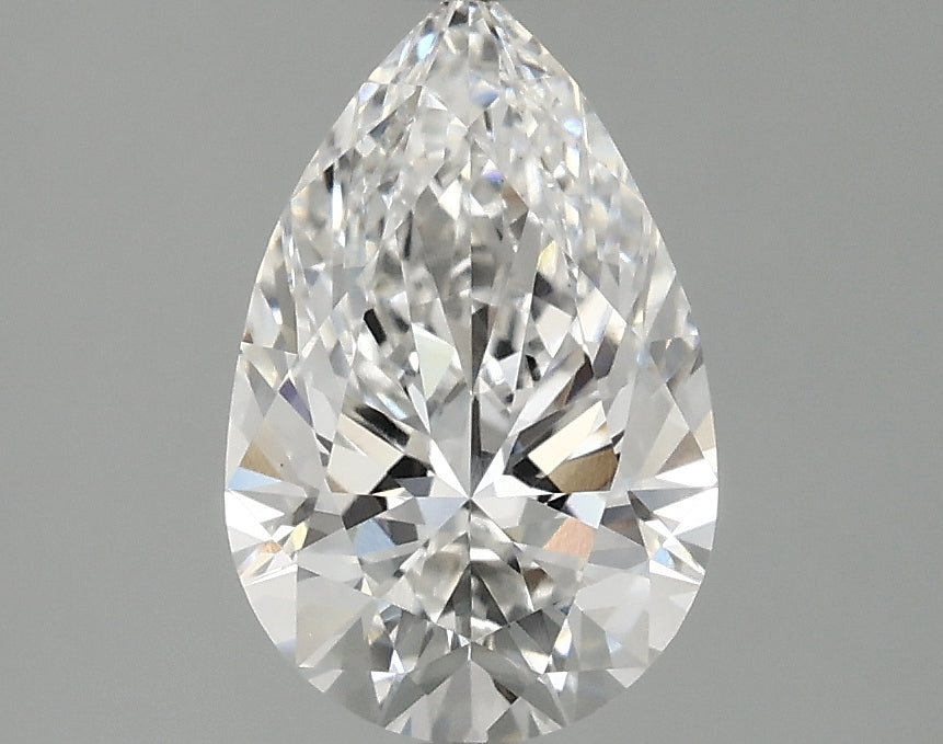 OROLEV Lab Grown Diamond Pear 1.55 Carats - Certification No.798602876