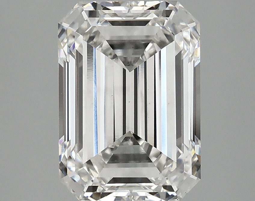 OROLEV Lab Grown Diamond Emerald 3.09 Carats - Certification No.747592098