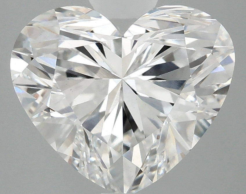 OROLEV Lab Grown Diamond Heart 4.05 Carats - Certification No.717543805
