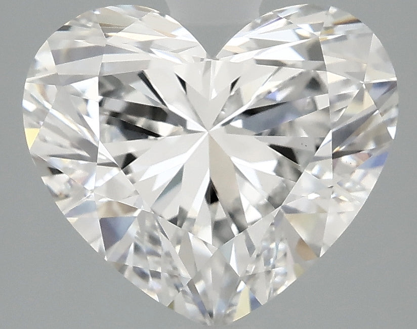 OROLEV Lab Grown Diamond Heart 3.02 Carats - Certification No.710507682