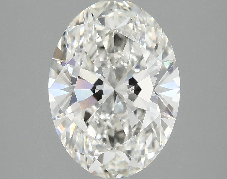 OROLEV Lab Grown Diamond Oval 2.55 Carats - Certification No.763608173
