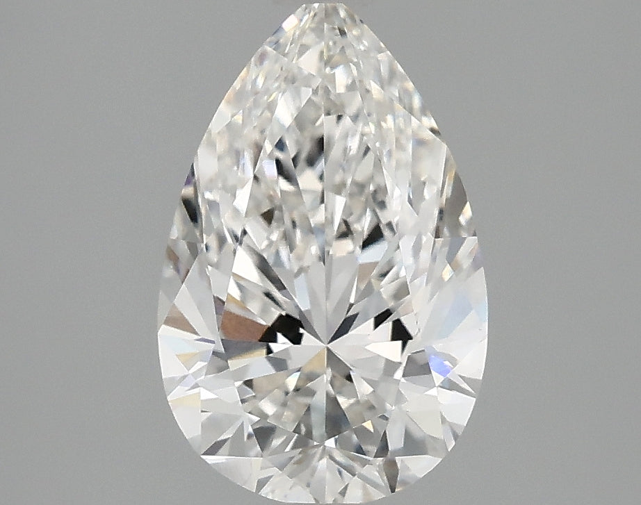 OROLEV Lab Grown Diamond Pear 2.02 Carats - Certification No.764640089