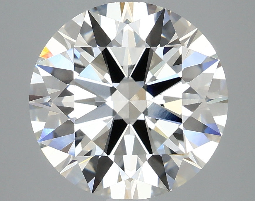 OROLEV Lab Grown Diamond Round Brilliant 3.8 Carats - Certification No.637460116