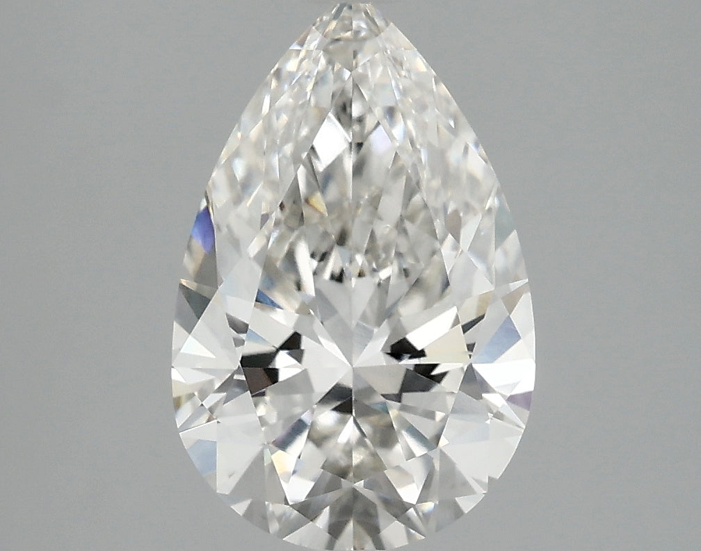 OROLEV Lab Grown Diamond Pear 2.5 Carats - Certification No.769661394