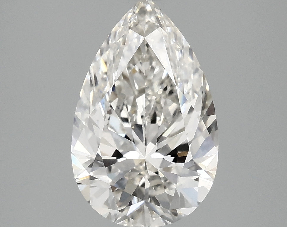 OROLEV Lab Grown Diamond Pear 2.03 Carats - Certification No.799610080
