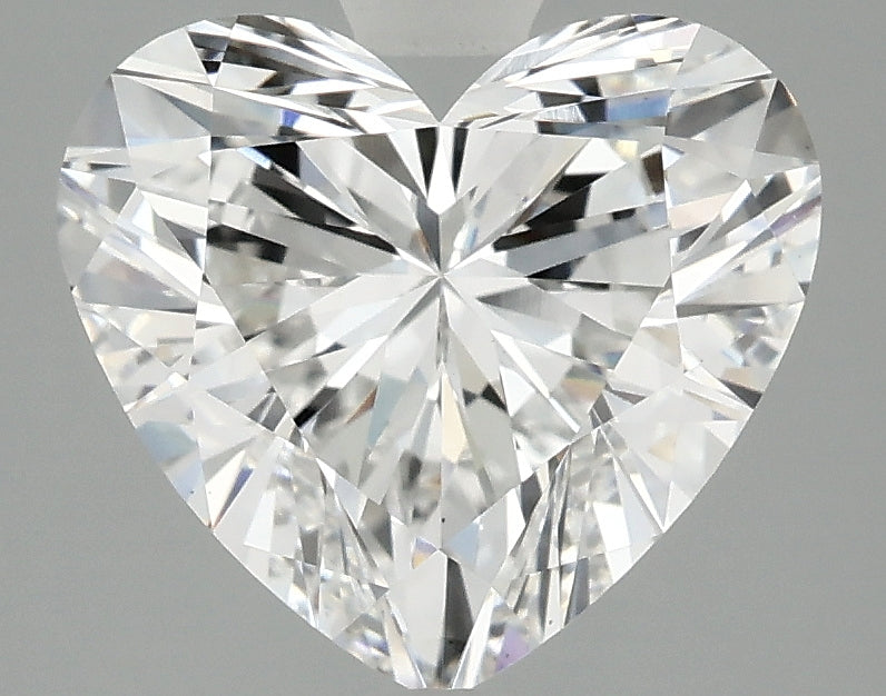 OROLEV Lab Grown Diamond Heart 3.03 Carats - Certification No.719567619