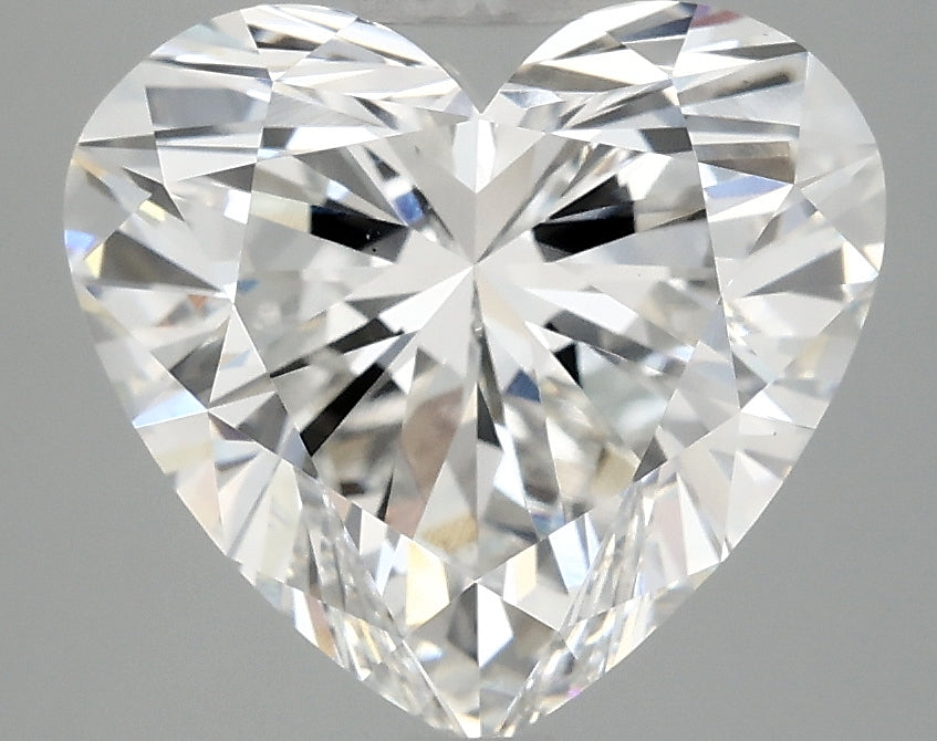 OROLEV Lab Grown Diamond Heart 4.03 Carats - Certification No.712560617