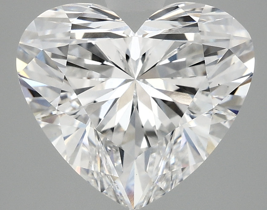 OROLEV Lab Grown Diamond Heart 4.1 Carats - Certification No.715505447