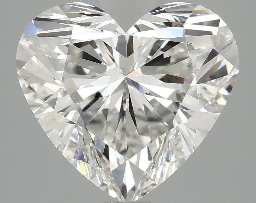 OROLEV Lab Grown Diamond Heart 3.02 Carats - Certification No.700594003