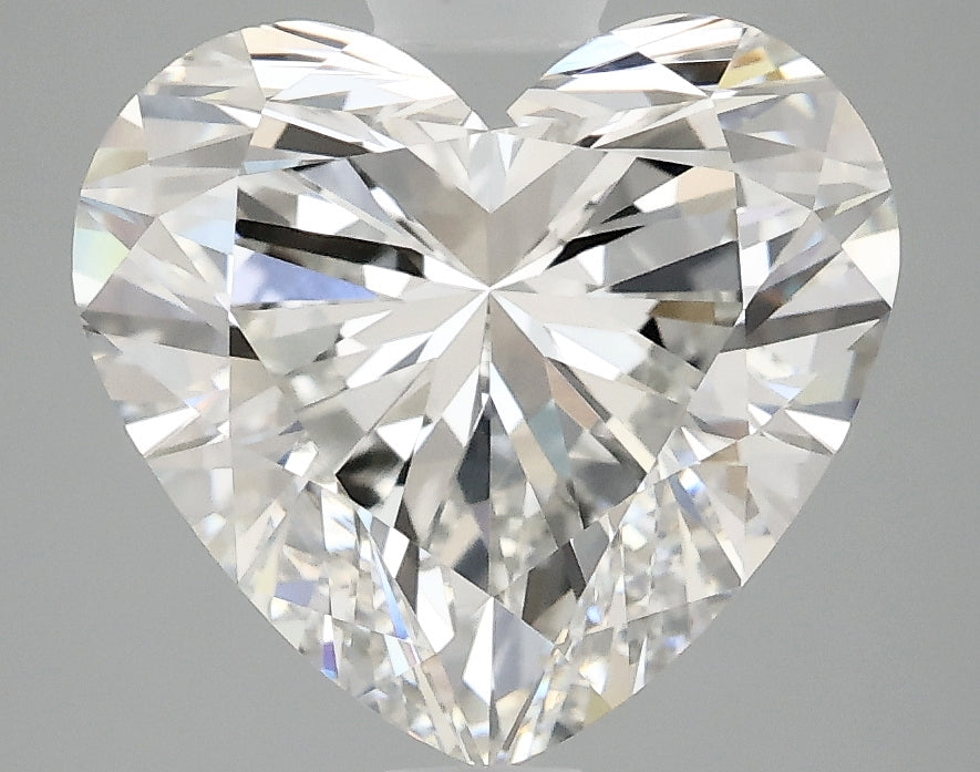 OROLEV Lab Grown Diamond Heart 4.08 Carats - Certification No.712534069