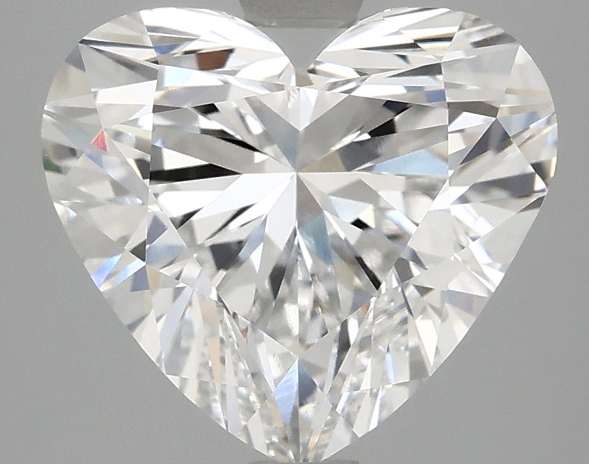 OROLEV Lab Grown Diamond Heart 4.08 Carats - Certification No.723515606