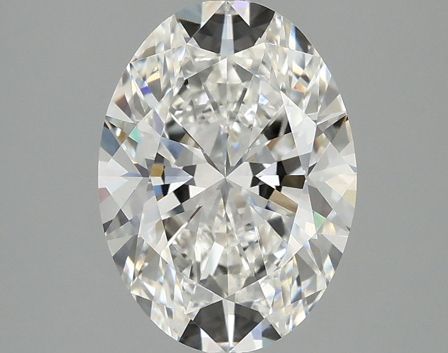 OROLEV Lab Grown Diamond Oval 2.56 Carats - Certification No.756592335